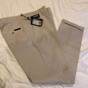 Prada Beige Cotton Pant NWT. Sz 38